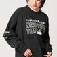 Nagasugiru Inu New York Time | Layered Oversized Long Sleeve T-Shirt