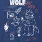 Shounen Wolf | Layered Big Long Sleeve T-Shirt