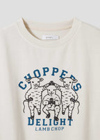 Chopper'S Delight | Pigment Short Sleeve Sweatshirt