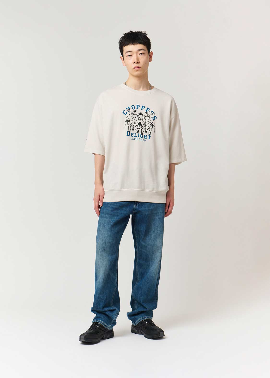 Chopper'S Delight | Pigment Short Sleeve Sweatshirt