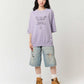 Nagasugiru Inu Friends From Another World | Pigment Short Sleeve Sweatshirt