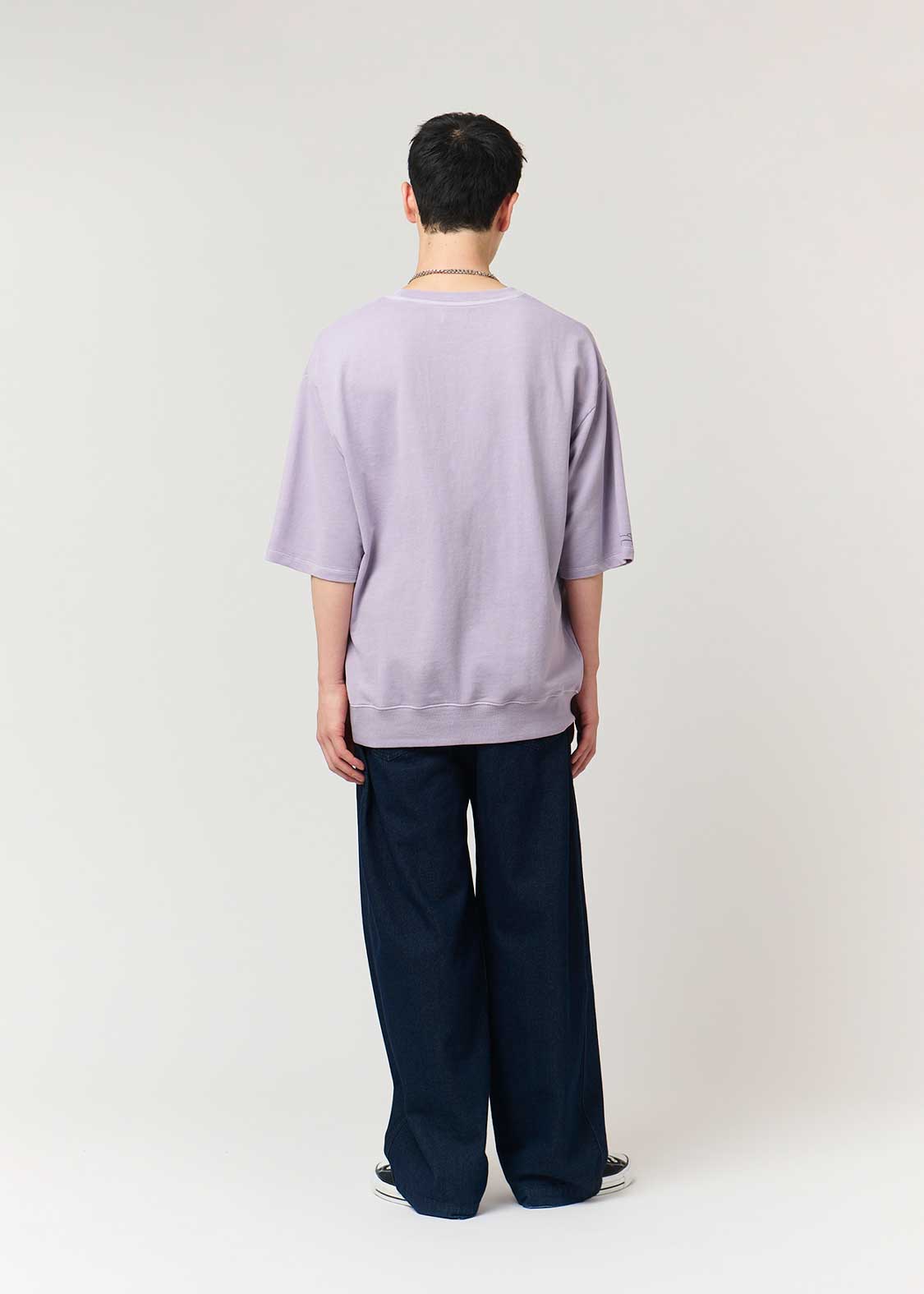 Nagasugiru Inu Friends From Another World | Pigment Short Sleeve Sweatshirt