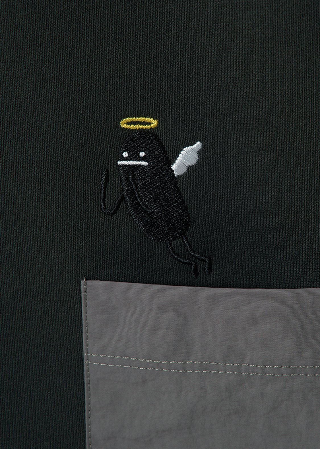Beautiful Shadow Devil And Angel | Side Pocket Sweatshirt