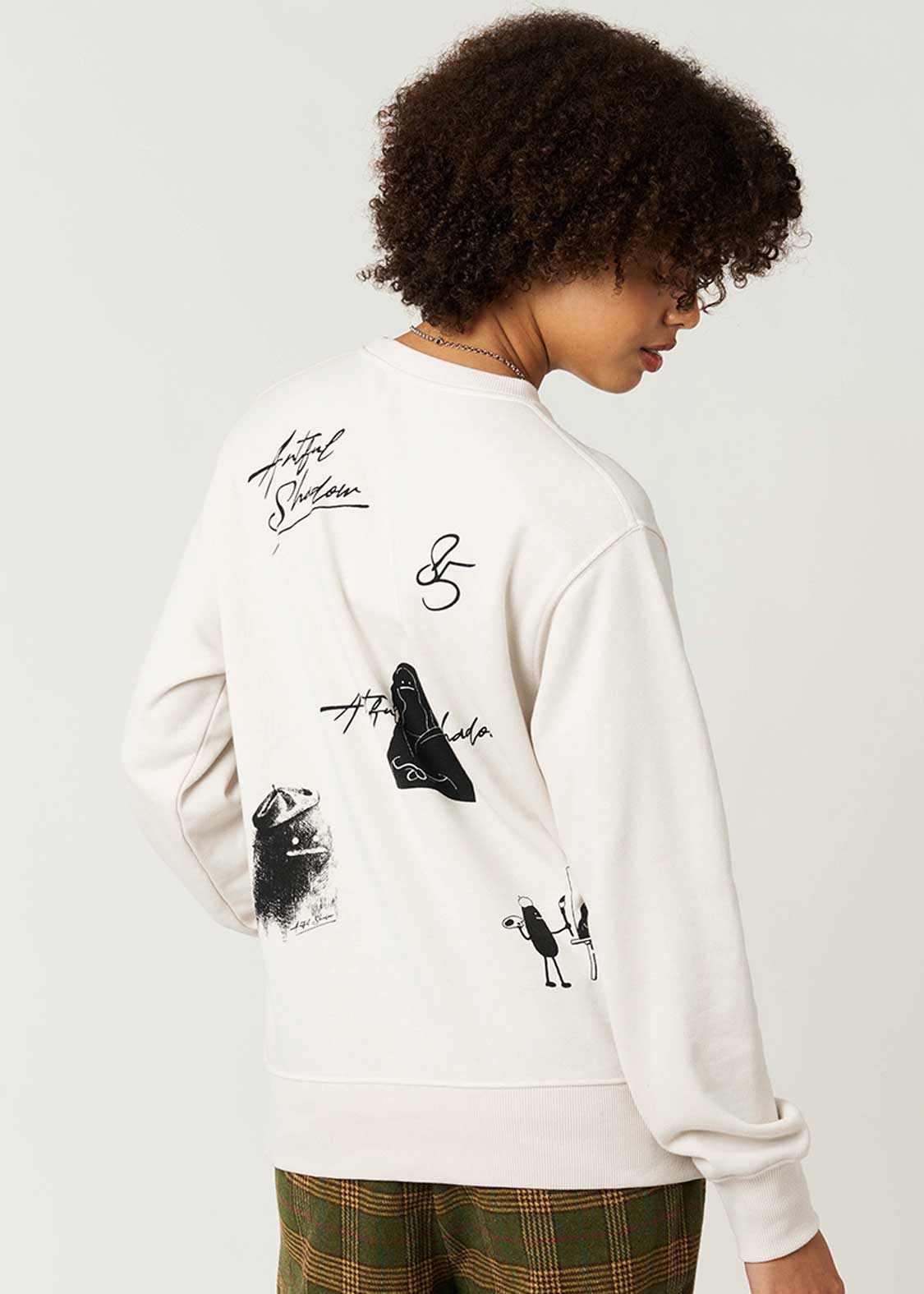 Artful Shadow | Fleece Sweatshirt