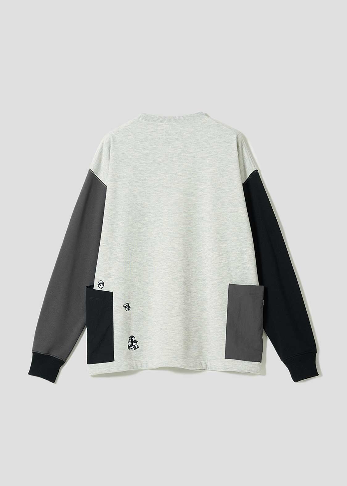 Rolling Pandas B | Side Pocket Sweatshirt