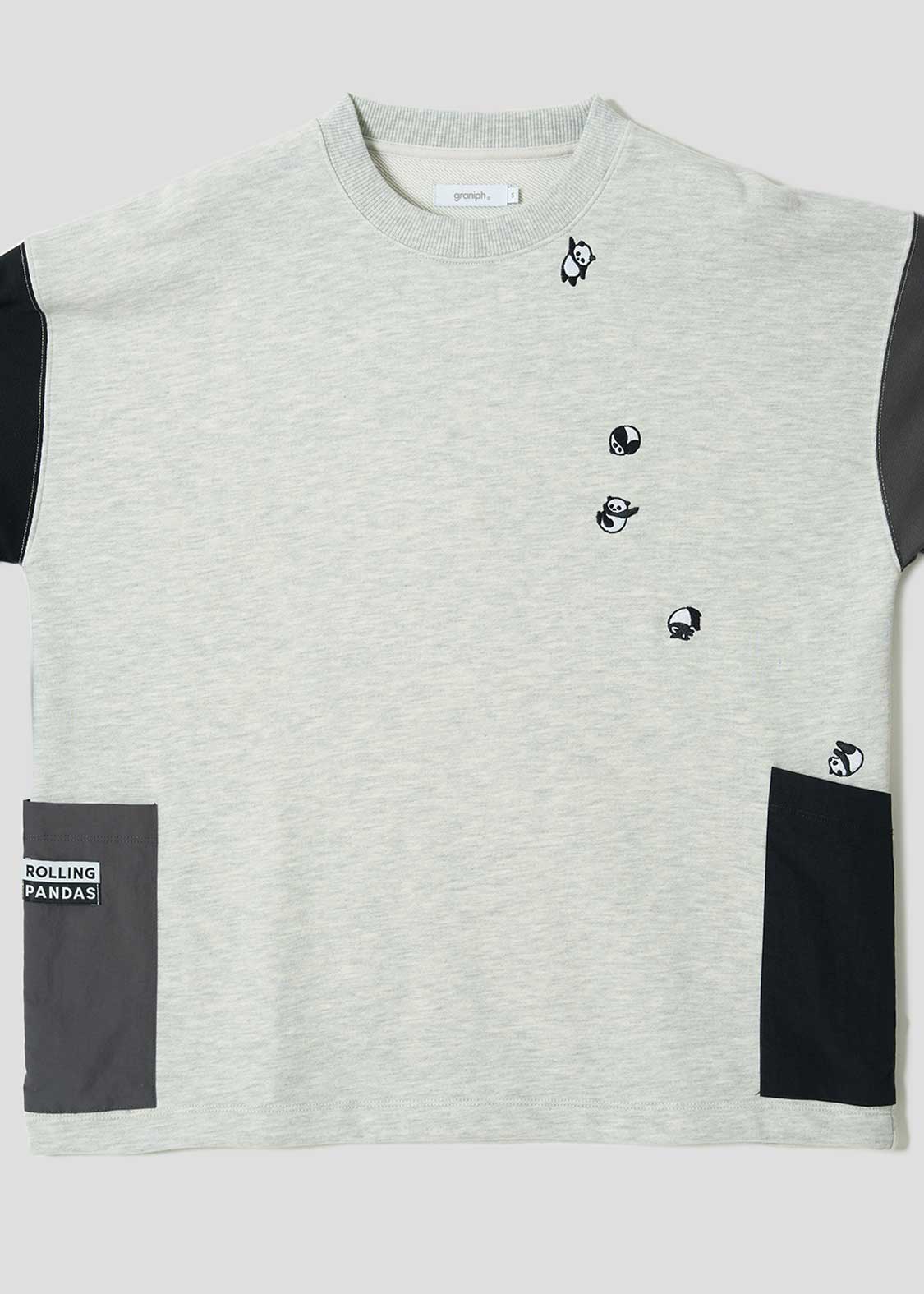 Rolling Pandas B | Side Pocket Sweatshirt