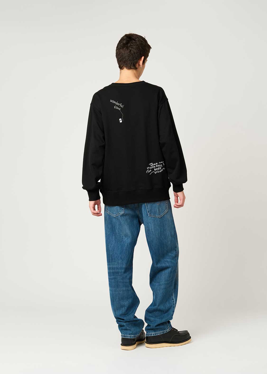 Rolling Pandas C | Fleece Sweatshirt