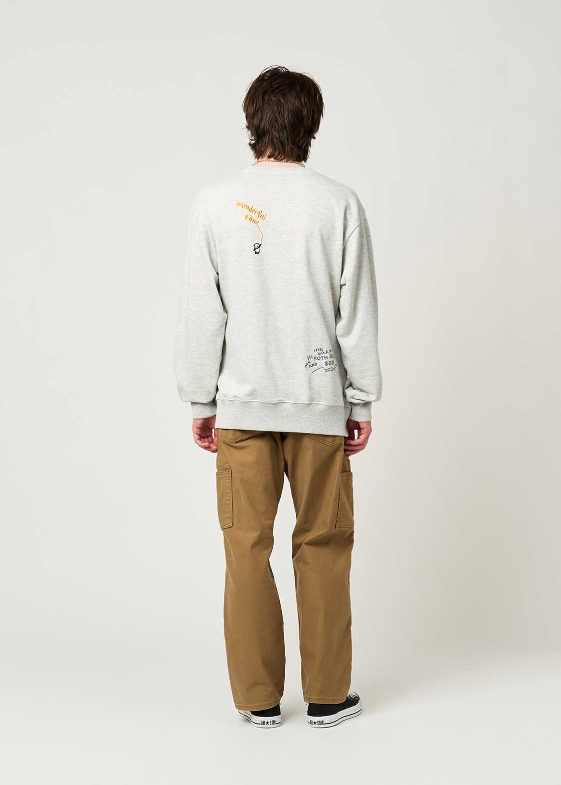 Rolling Pandas B | Fleece Sweatshirt