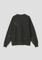 Nagasugiru Inu B | Pigment Fleece Sweatshirt