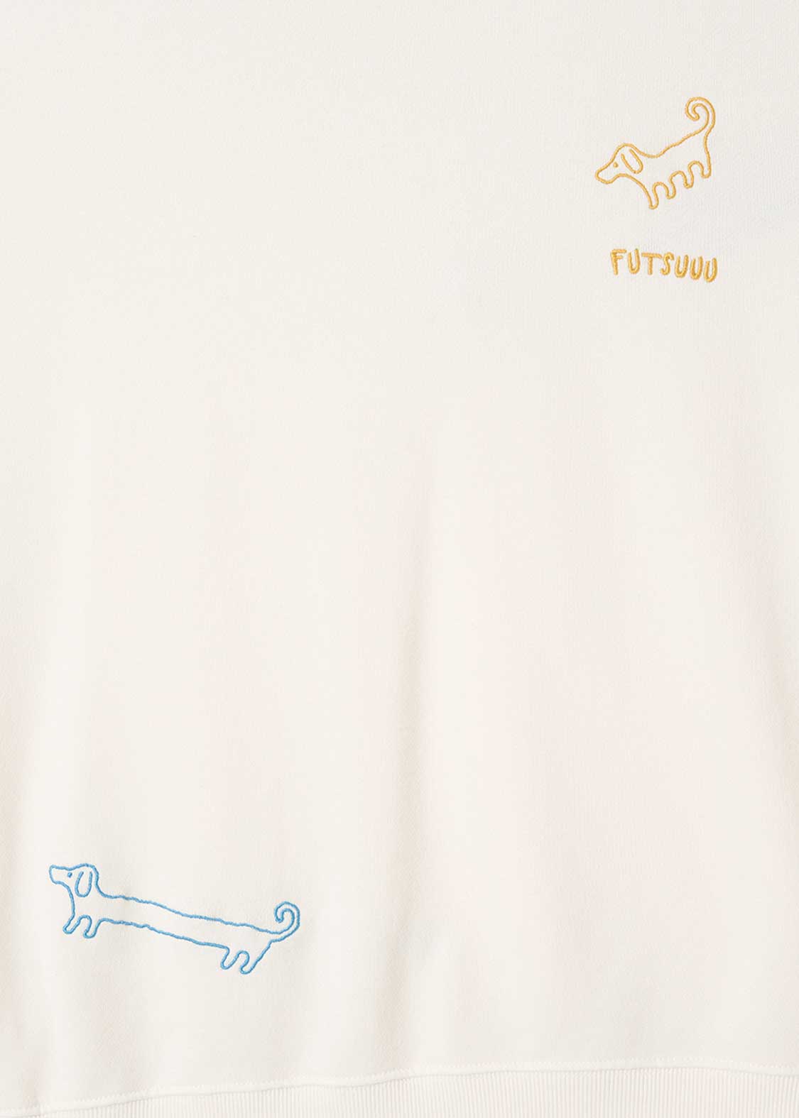 Nagasugiru Inu A | Pigment Fleece Sweatshirt