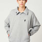 Beautiful Shadow Orchestra B | Fuwakimo Fleece Collared Sweatshirt