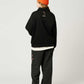 Ikaku Suwari B | Fluffy Fleece Collared Sweatshirt