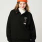 Ikaku Suwari B | Fluffy Fleece Collared Sweatshirt