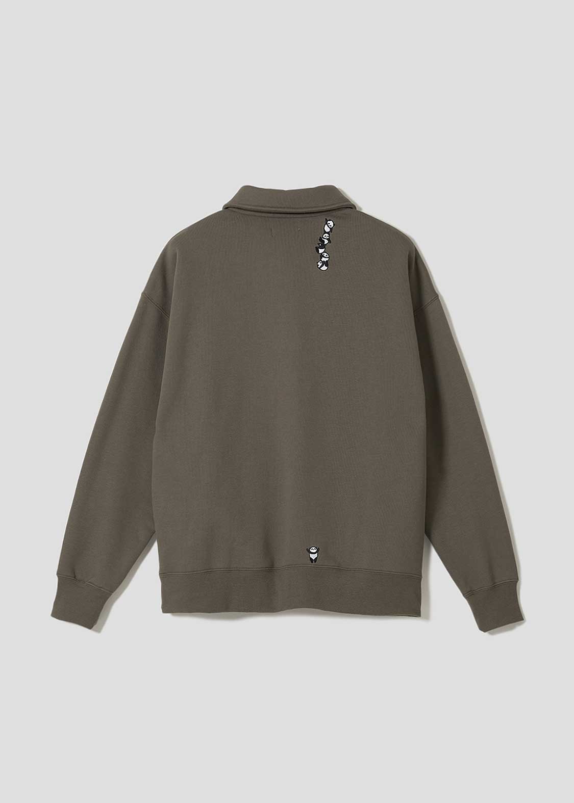 Rolling Pandas Kate | Fluffy Fleece Collared Sweatshirt