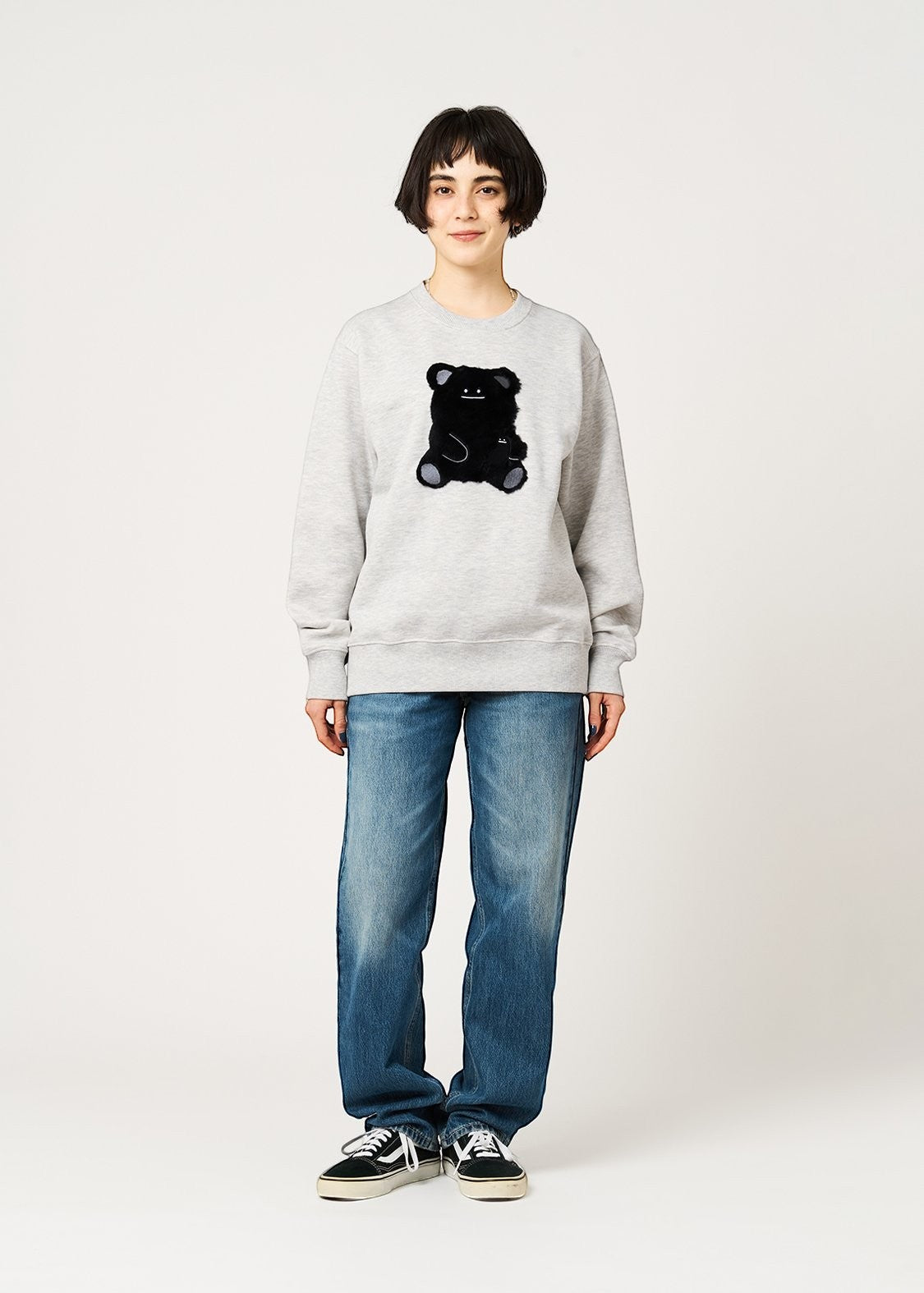 Fluffy Beautiful Shadow B | Fleece-Lined Sweatshirt
