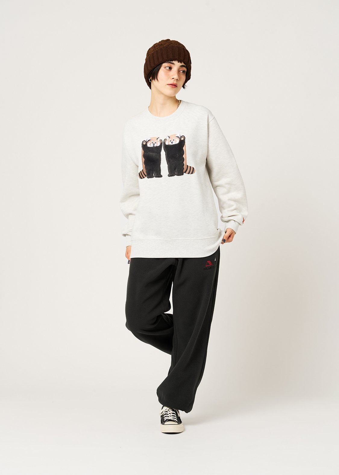 Ikaku A | Fleece-Lined Sweatshirt