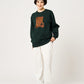 Fluffy Beautiful Shadow A | Fleece-Lined Sweatshirt
