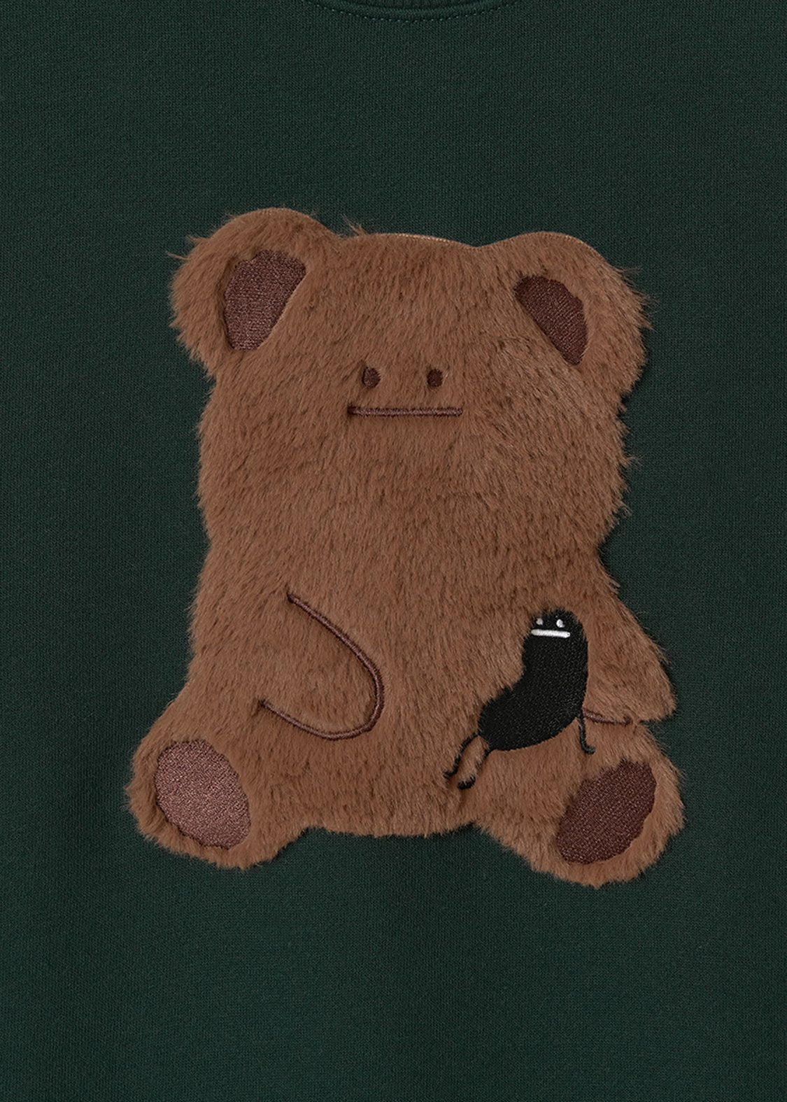 Fluffy Beautiful Shadow A | Fleece-Lined Sweatshirt