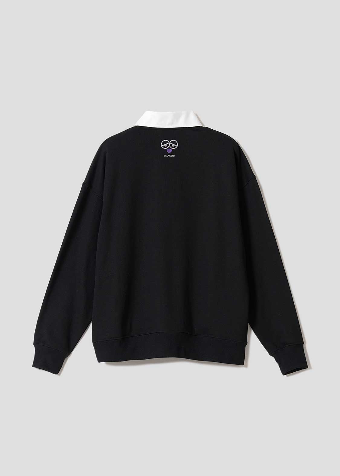 Lalakoko DRK | Fleece-Lined Collared Sweatshirt