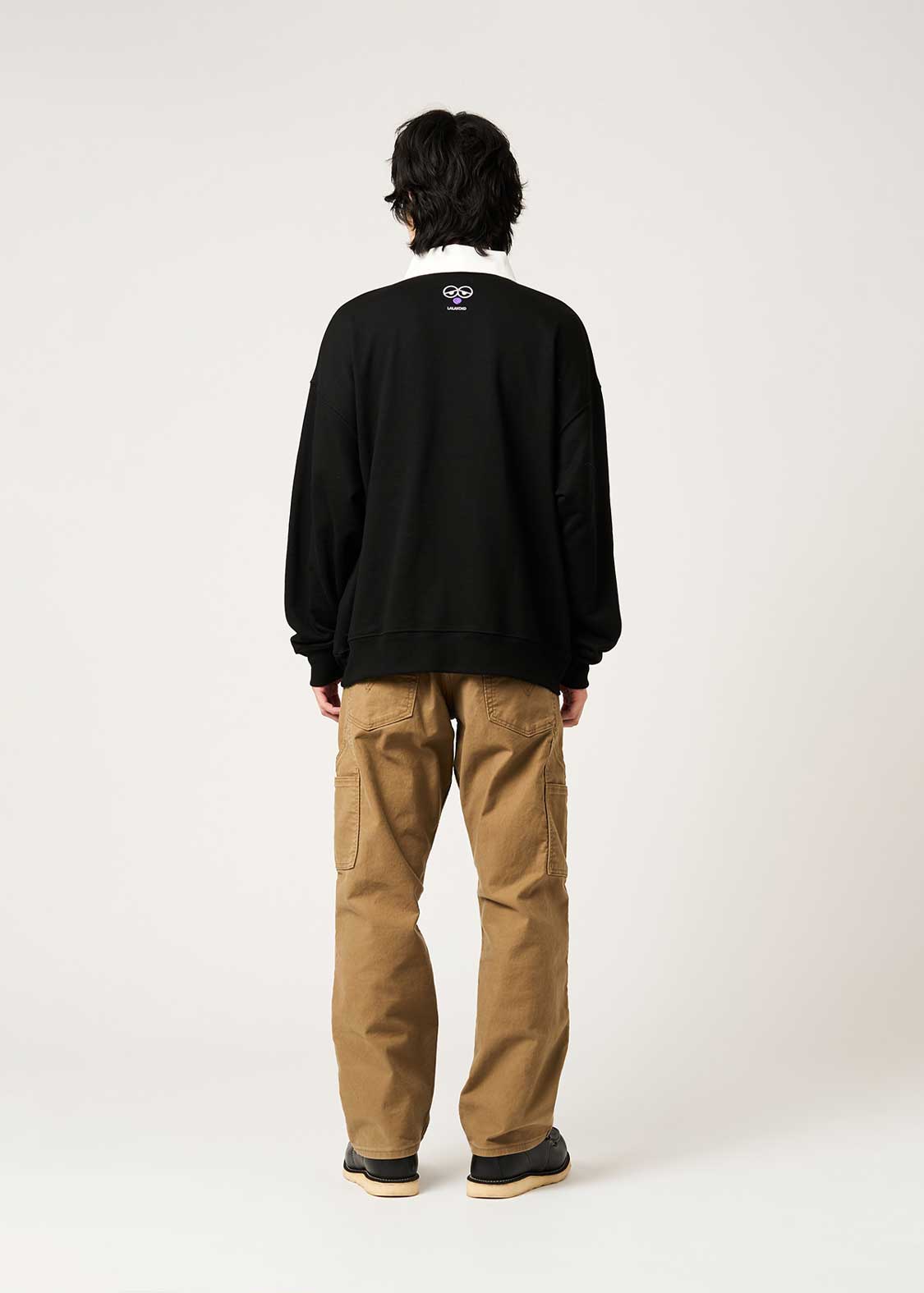 Lalakoko DRK | Fleece-Lined Collared Sweatshirt