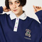 Lalakoko | Fleece-Lined Collared Sweatshirt