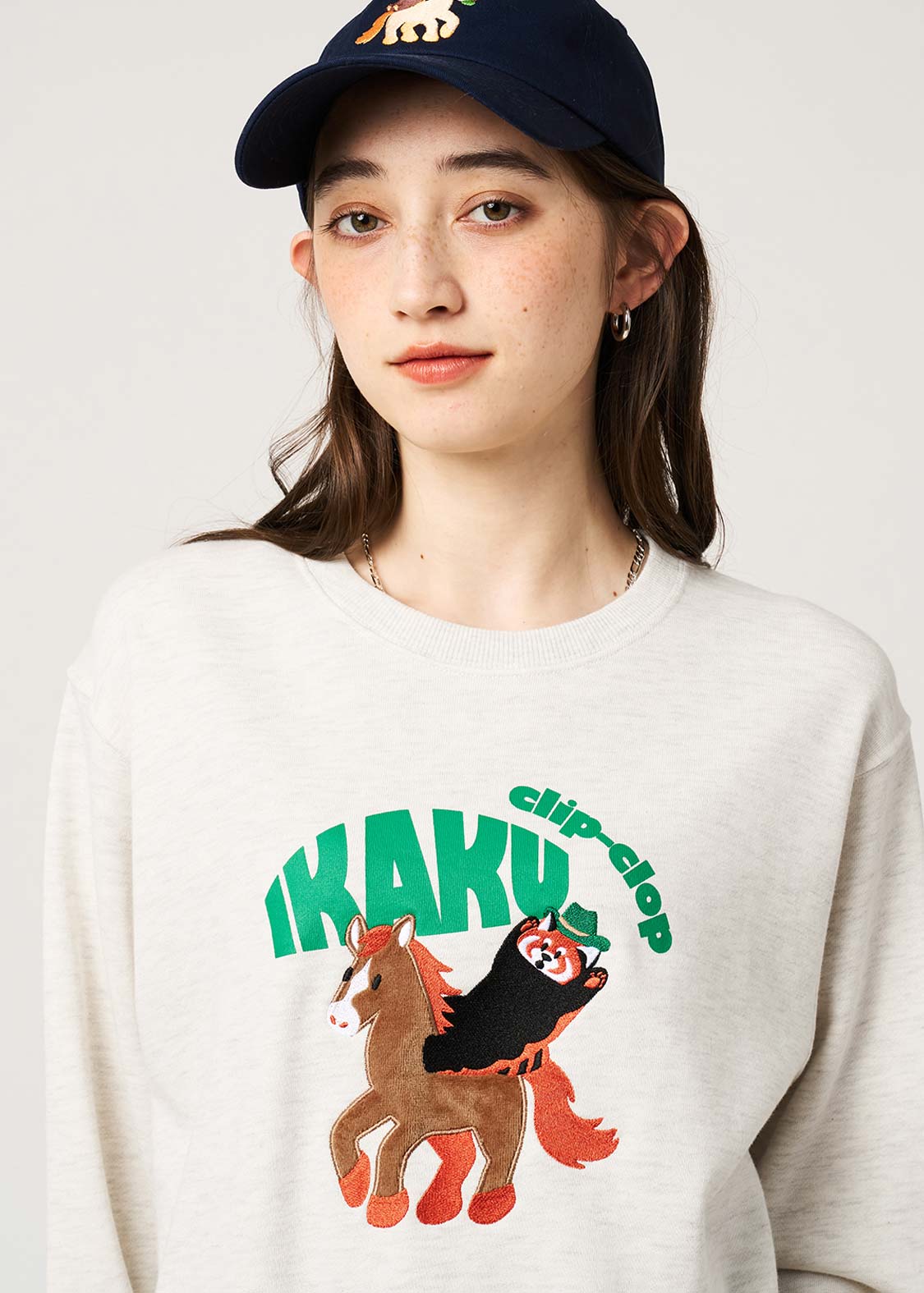 Ikaku Horse | Fleece Sweatshirt