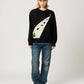 Beautiful Shadow Horse UFO | Fleece Sweatshirt