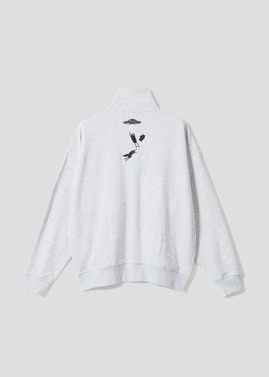 Beautiful Shadow Horse | Fleece Zip Sweatshirt