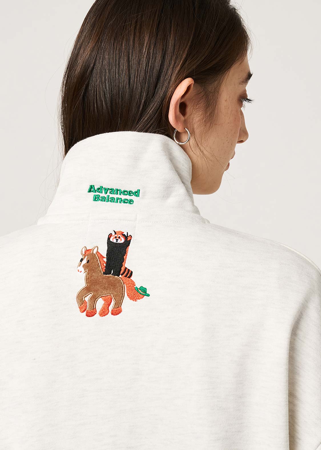 Ikaku Horse | Fleece Zip Sweatshirt