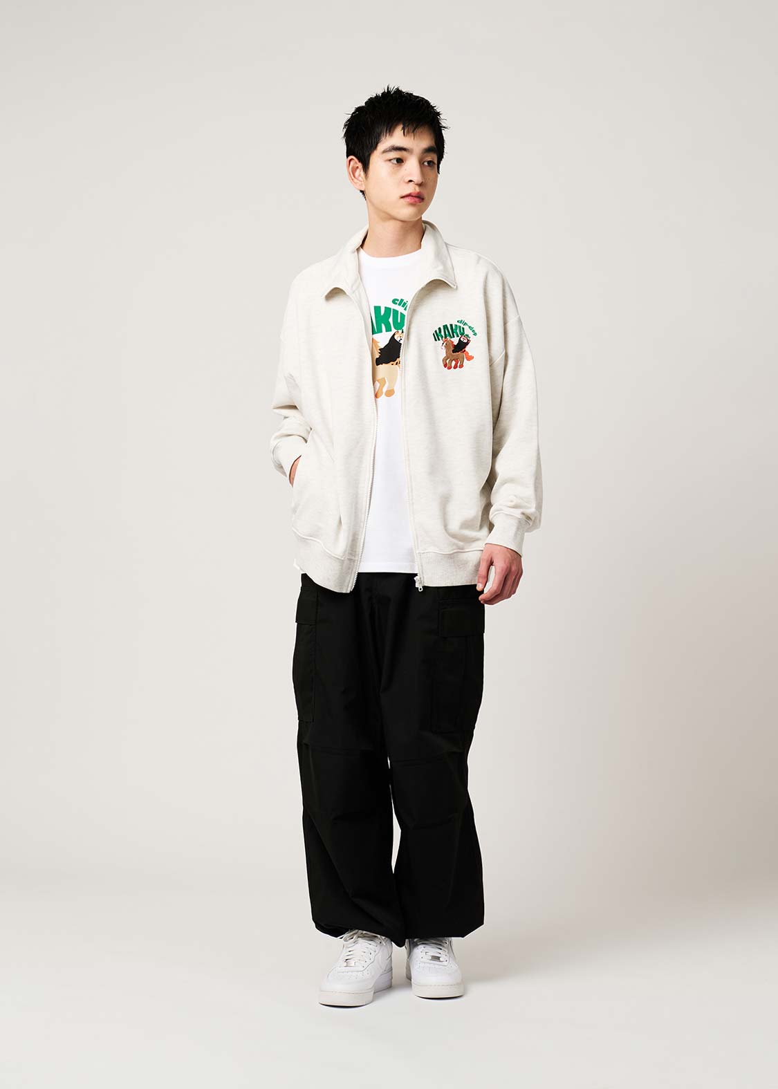 Ikaku Horse | Fleece Zip Sweatshirt