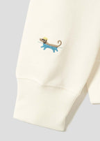Nagasugiru Inu New York Time | Cardboard Sweatshirt