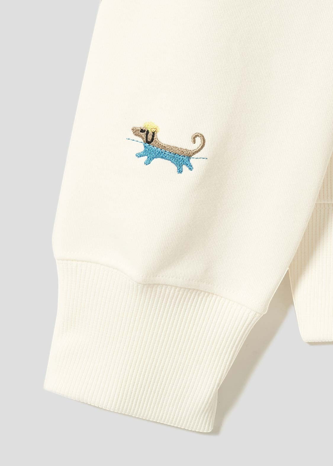 Nagasugiru Inu New York Time | Cardboard Sweatshirt