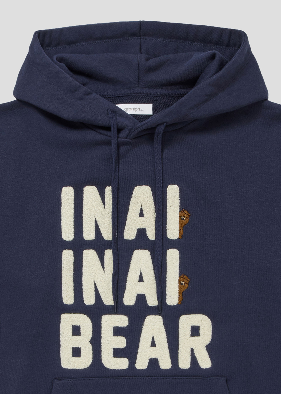 Graphic Long Sleeve Parka (Inai Inai Bear 2)