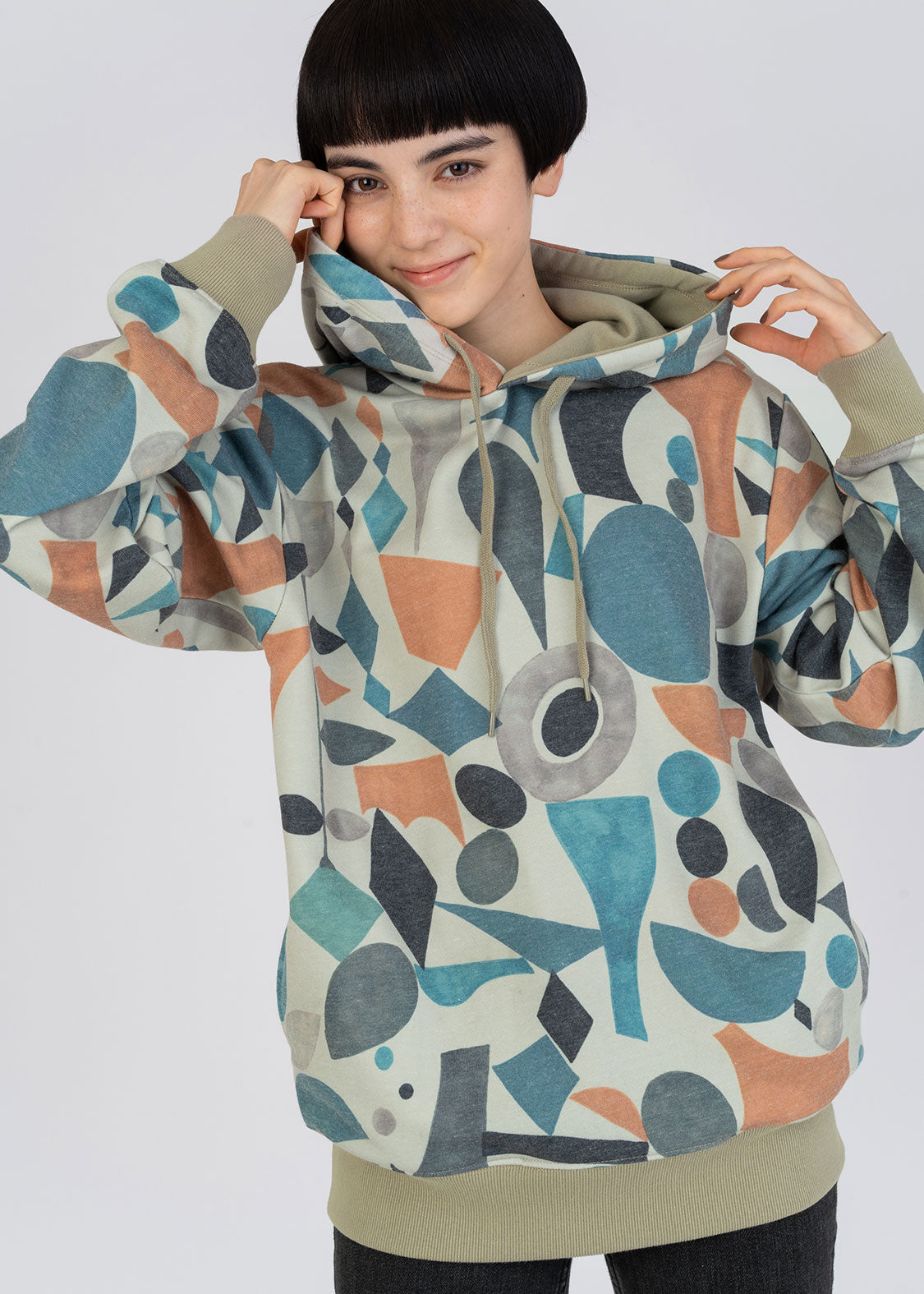 Graphic Long Sleeve Parka (Lively Pieces)