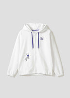 Tom and Jerry Drawstring Long Sleeve Zip Parka (Tom and Jerry_Toodles eyes)