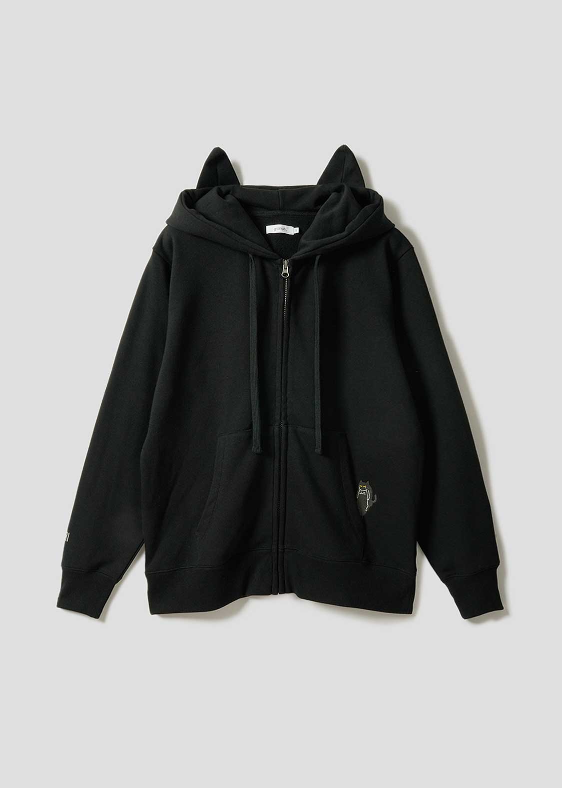 Neko Kaburi Beautiful Shadow | Fleece Back Face Zip Hoodie