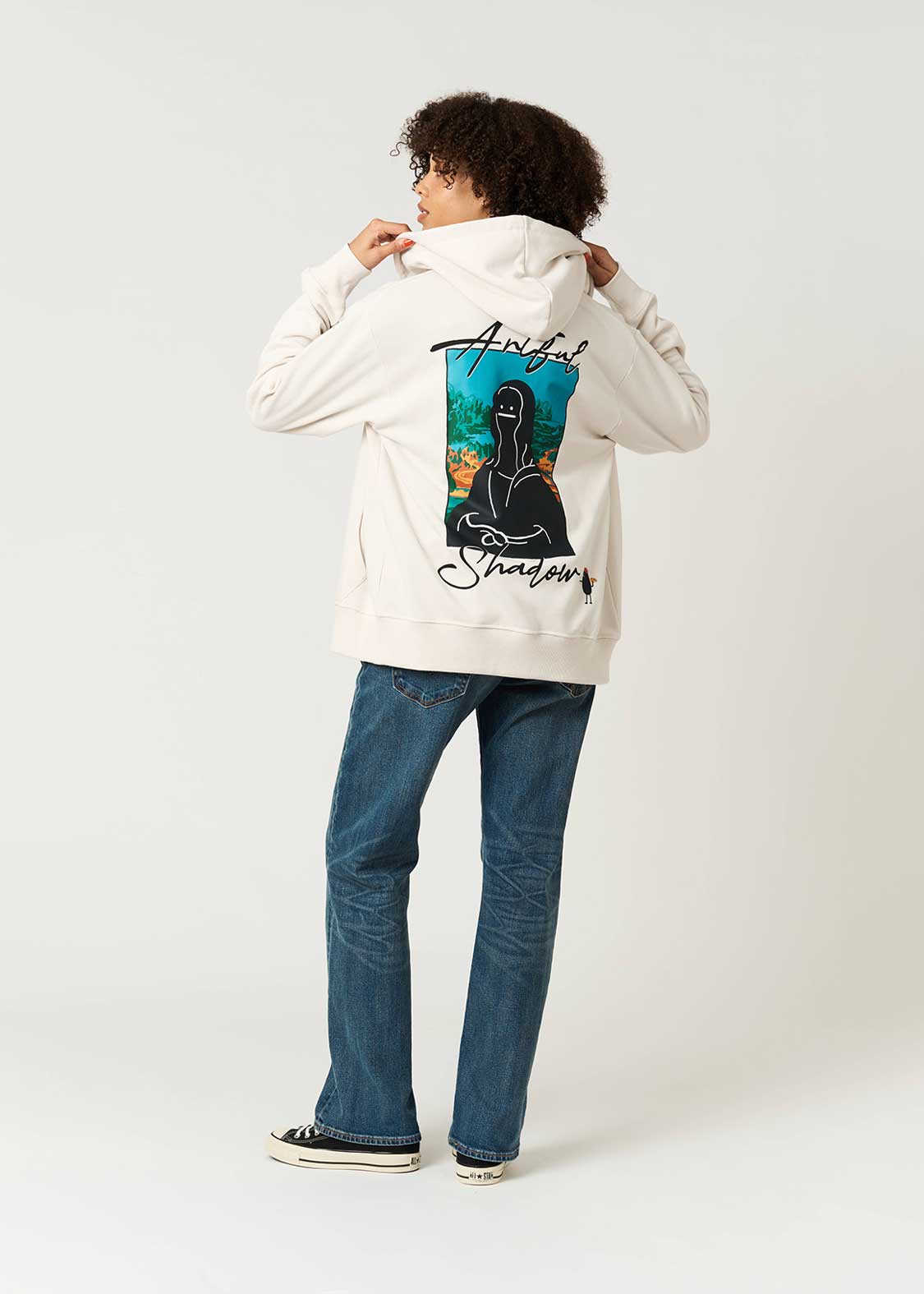 Artful Shadow | Fleece Zip Hoodie