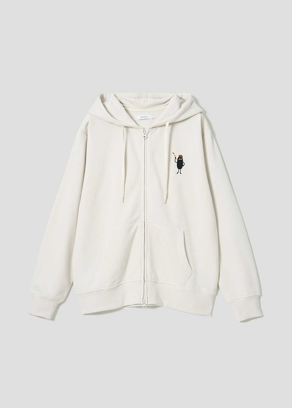 Artful Shadow | Fleece Zip Hoodie
