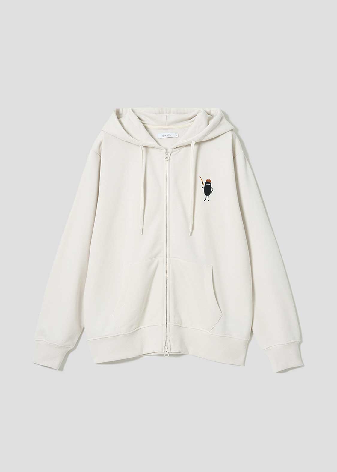 Artful Shadow | Fleece Zip Hoodie