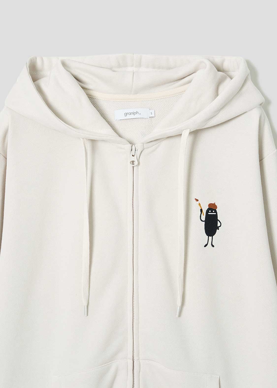 Artful Shadow | Fleece Zip Hoodie