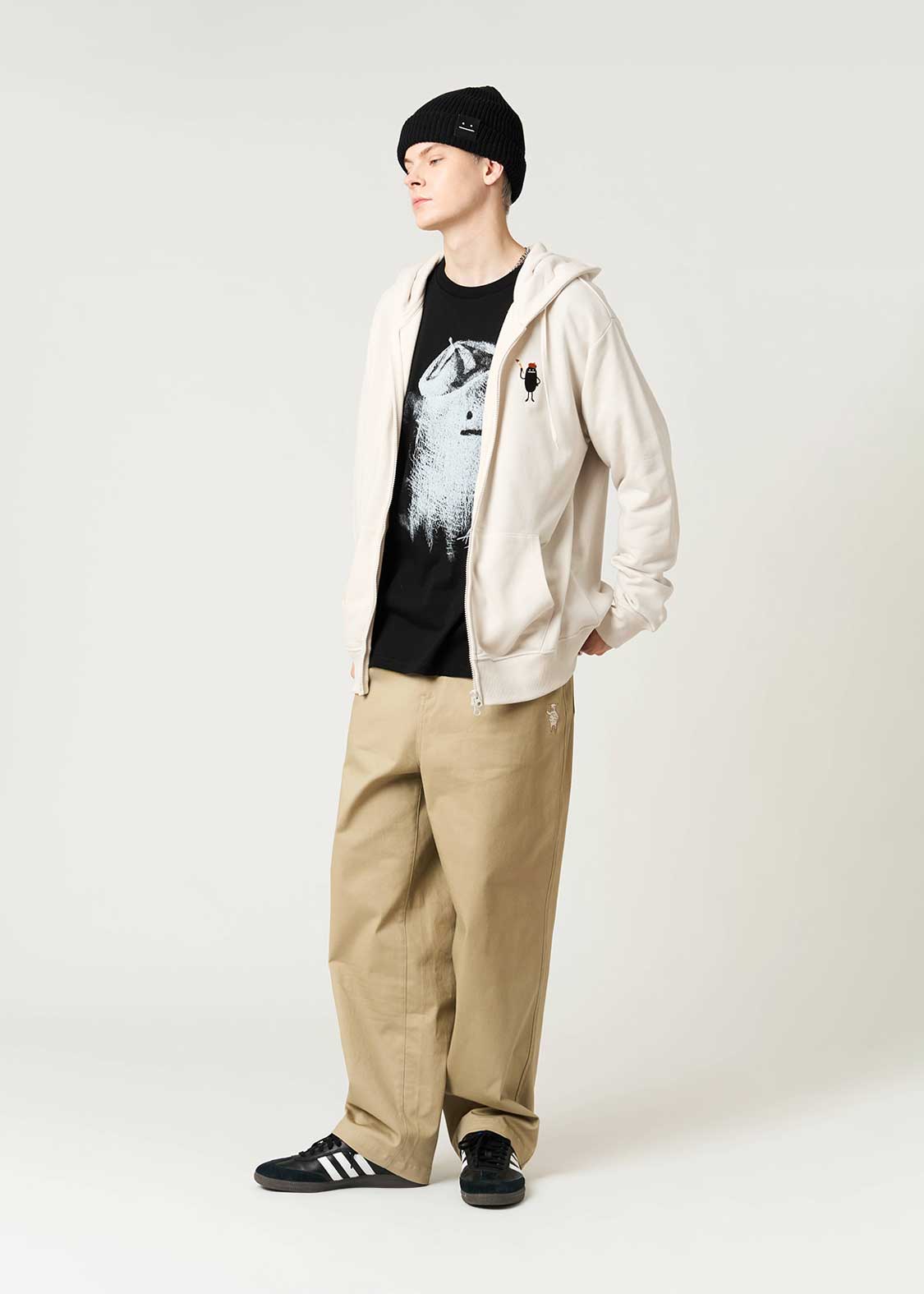 Artful Shadow | Fleece Zip Hoodie