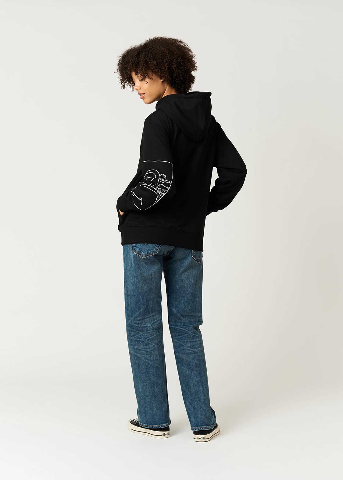 Artful Shadow DRK | Fleece Hoodie