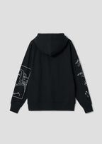 Artful Shadow DRK | Fleece Hoodie