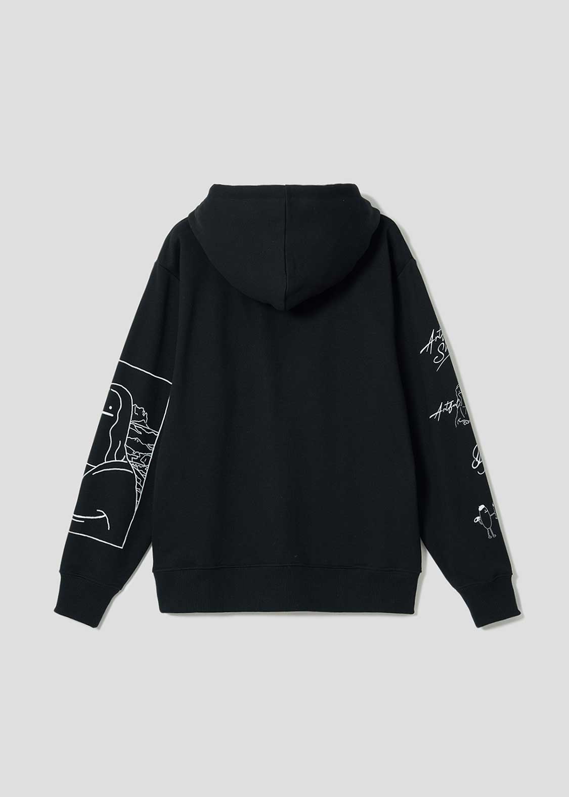 Artful Shadow DRK | Fleece Hoodie