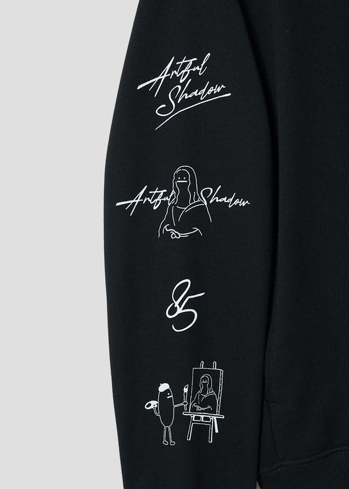 Artful Shadow DRK | Fleece Hoodie