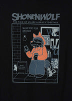 Shonen Wolf B | Fleece Zip Hoodie