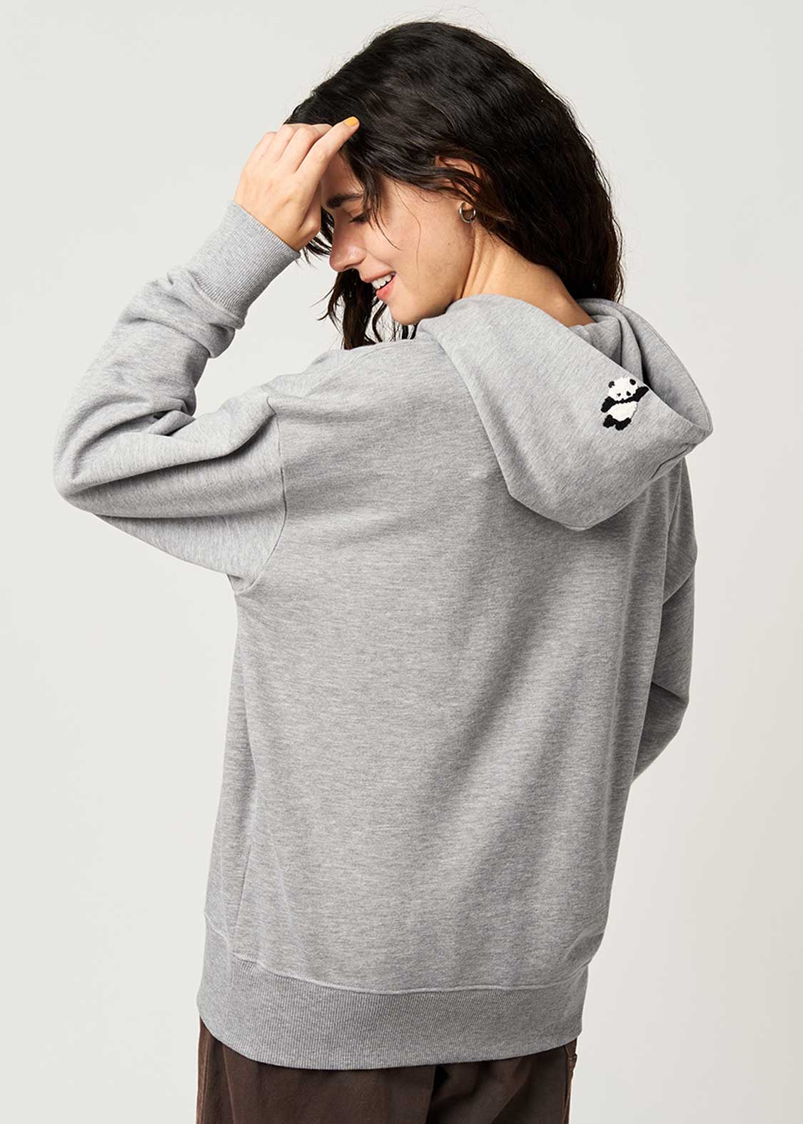 Rolling Pandas A | Fleece Hoodie