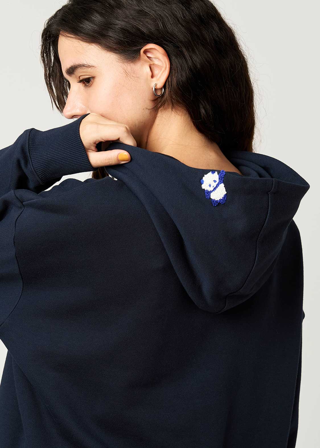 Rolling Pandas B | Fleece Hoodie