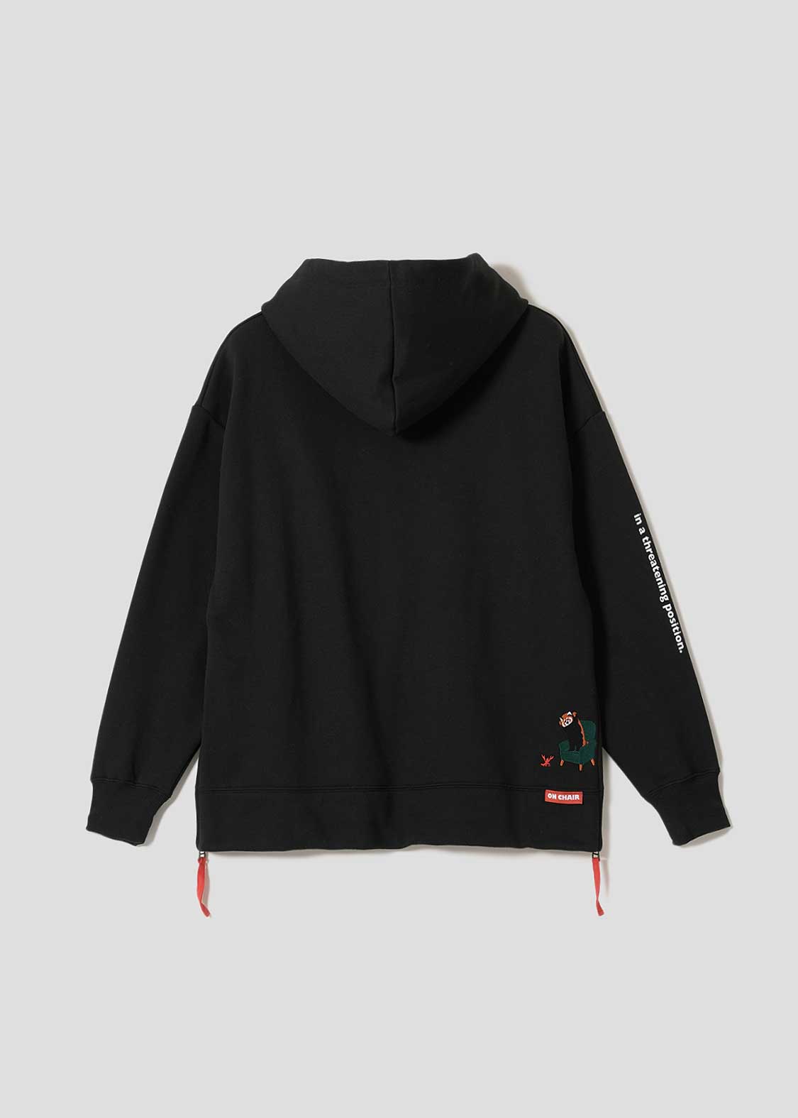 Ikaku Suwari | Fluffy Fleece Hoodie