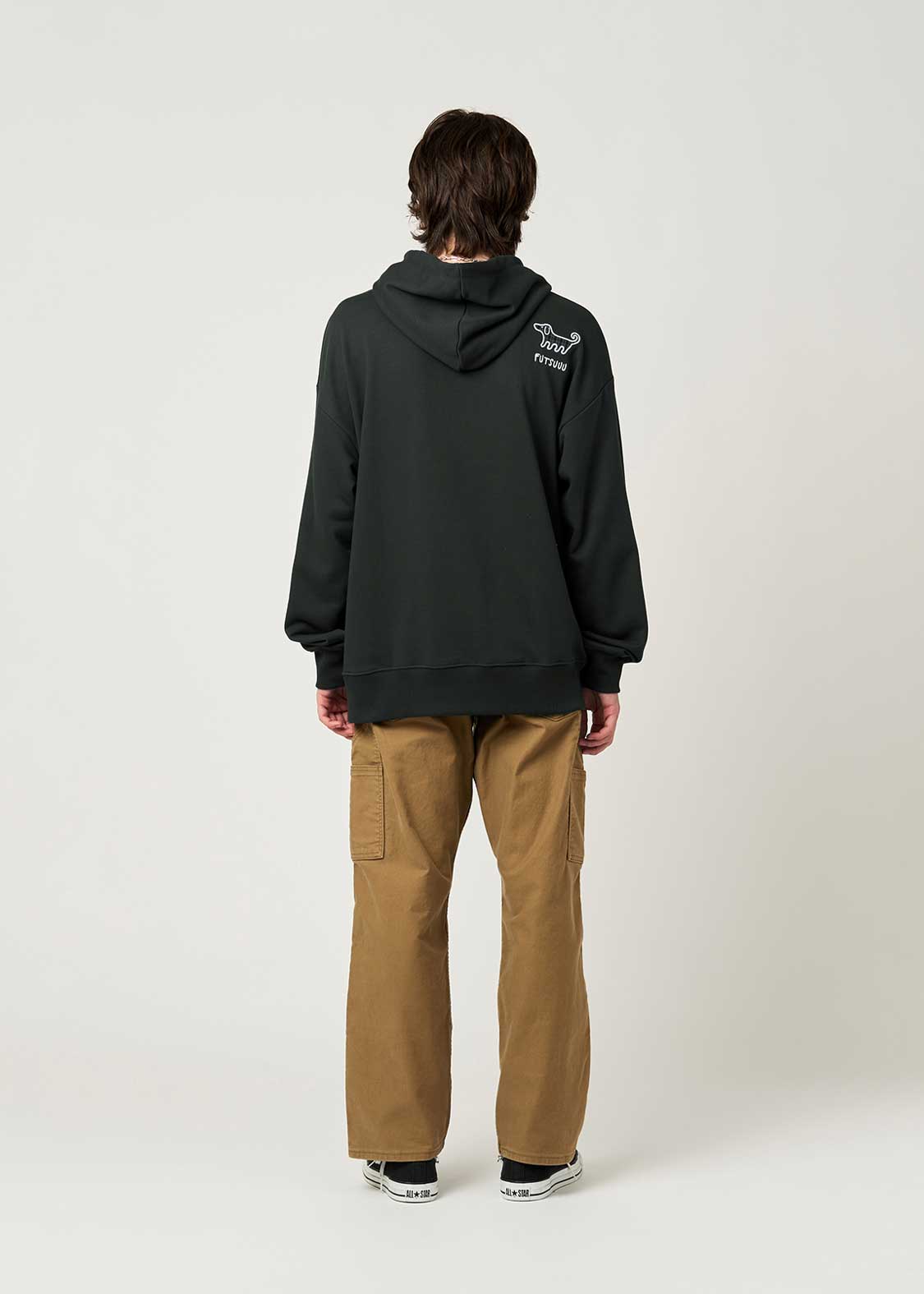 Nagasugiru Inu B | Fleece Hoodie